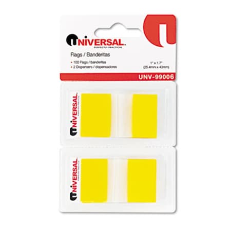 Page Flags- Yellow, 100PK